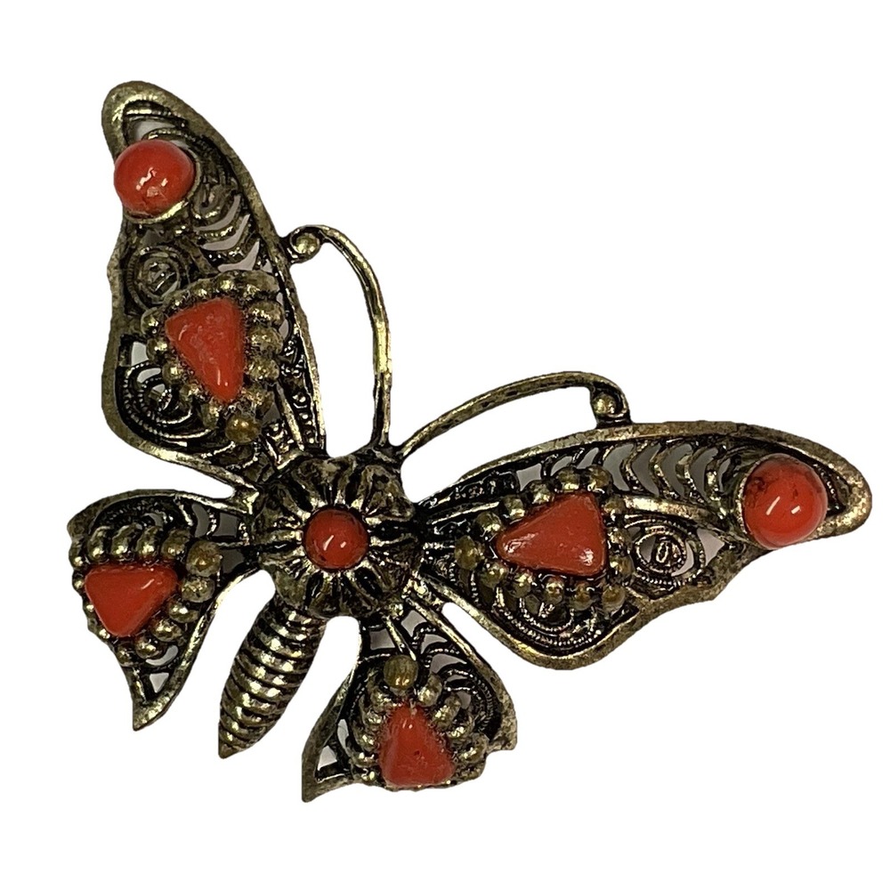 Butterfly brooch pin for women. Custom Jewelry.